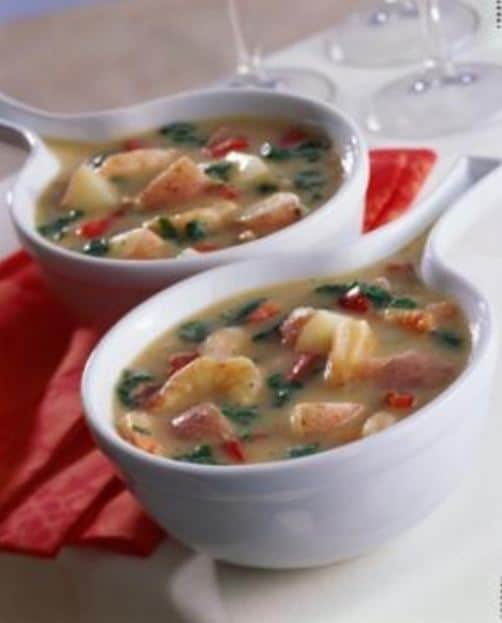 Cajun Shrimp Potato Chowder Creamy Cajun shrimp and potato chowder