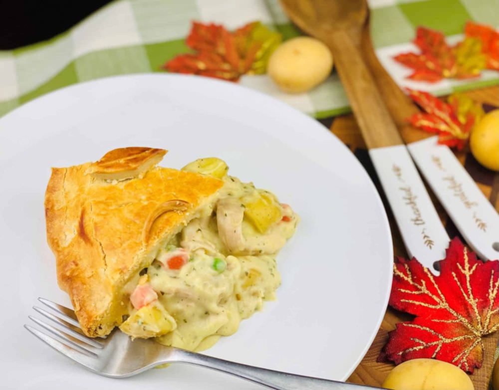 Potato and Turkey Pot Pie Preparation by Colorado Potato Administrative Committee